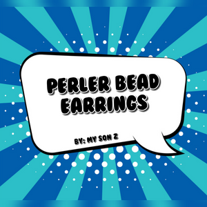 PERLER BEAD EARRINGS