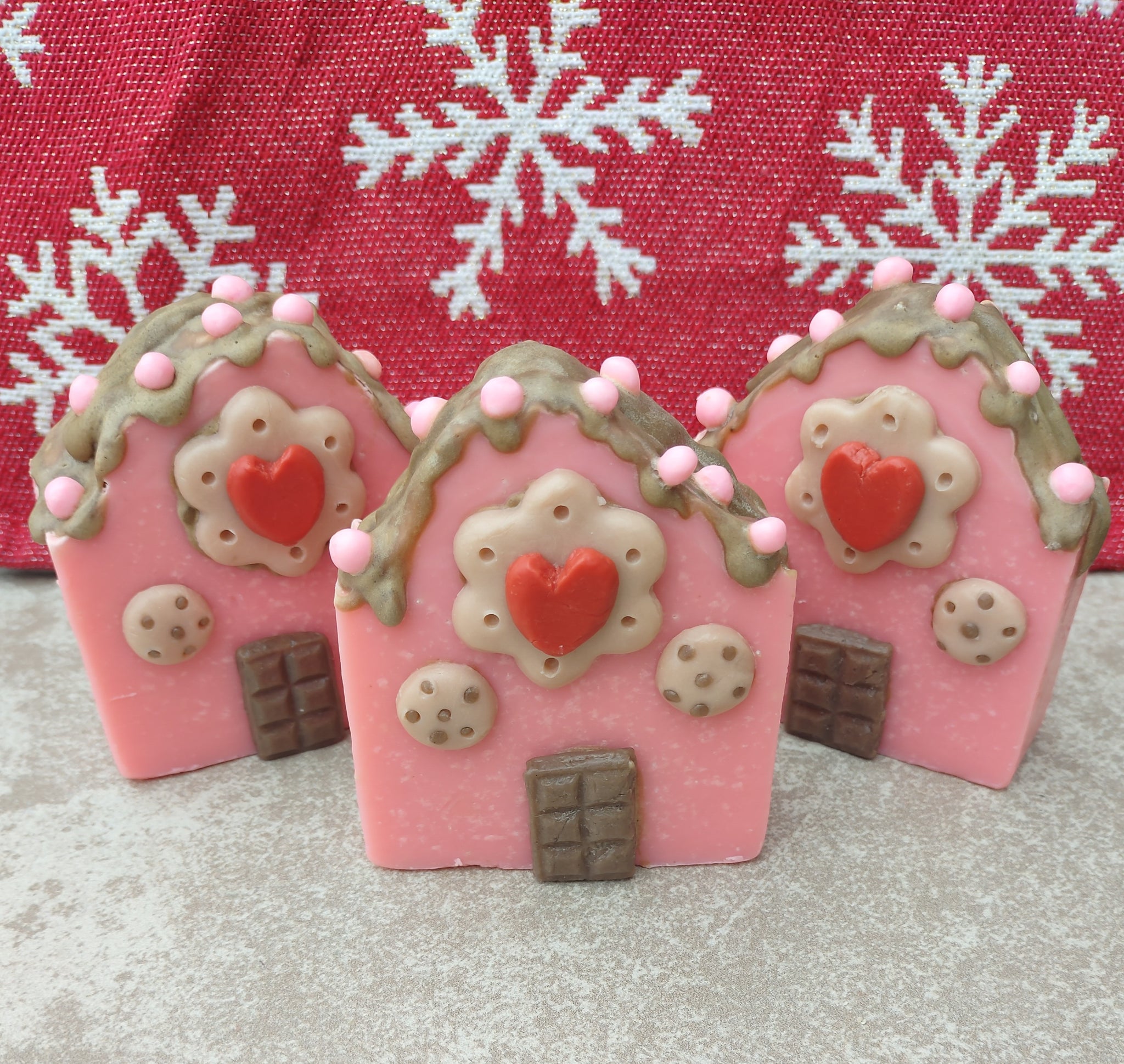 PINK GINGERBREAD HOUSE